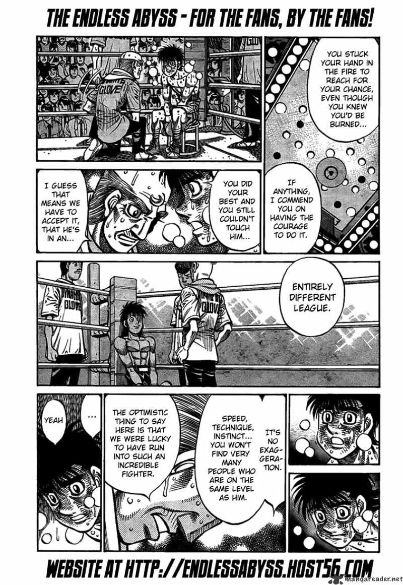 Hajime no Ippo: Fighting Spirit, Chapter 878 image 14